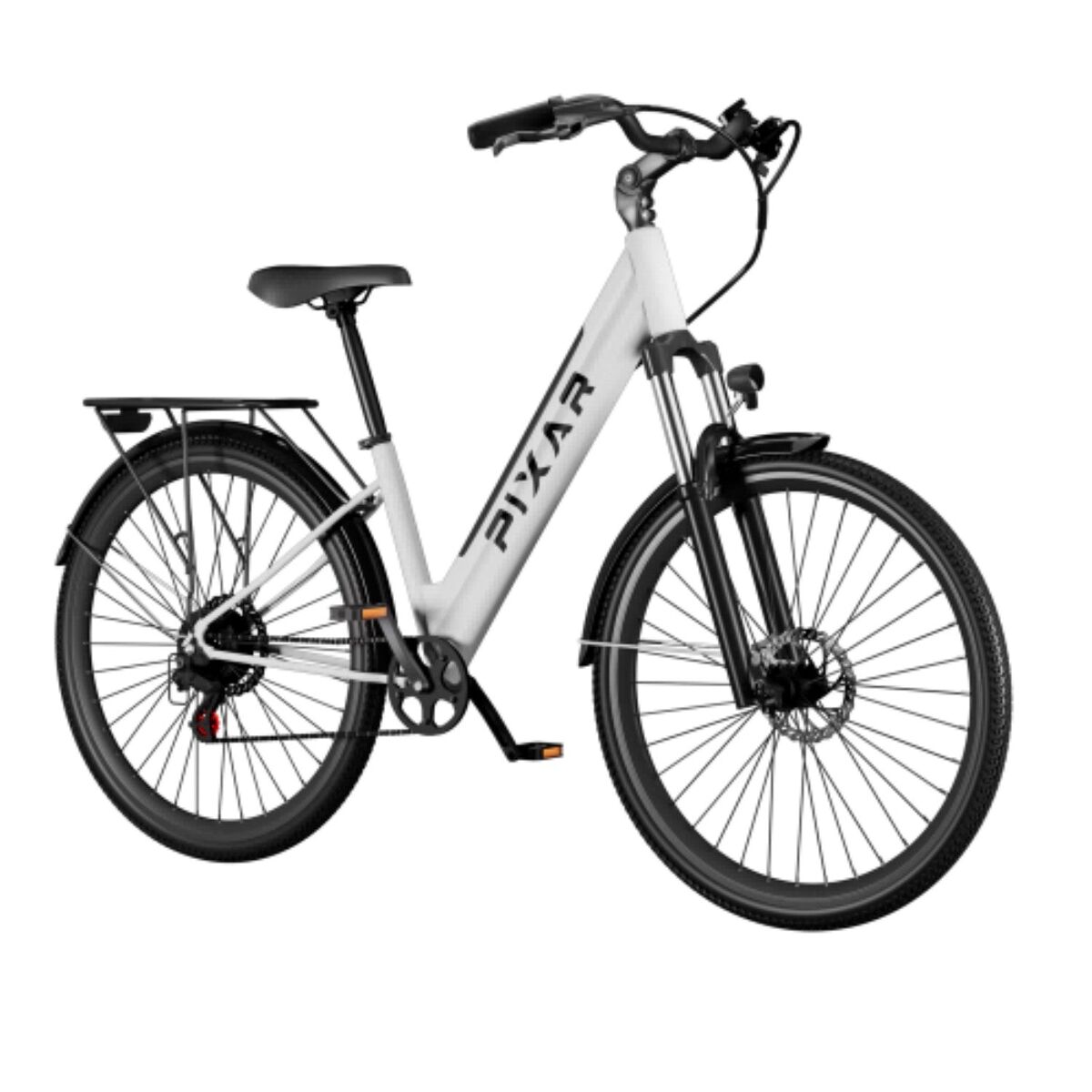 Pixar cruiser 250w 36v 12.8ah 27.5x2 frenos de disco blanco
