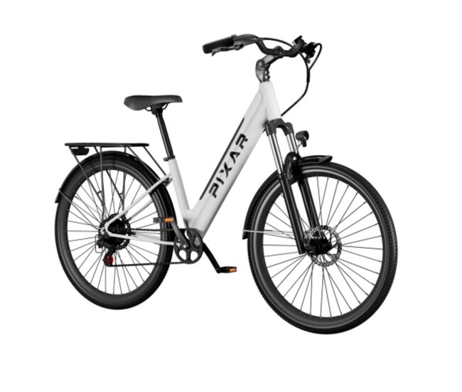 Pixar cruiser 250w 36v 12.8ah 27.5x2 frenos de disco blanco
