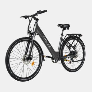 PIXAR CITY1 250W 36V 10,4Ah eBike 120KG 15° Subida Cinza