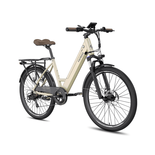 FAFREES F26 PRO E-bike - Motor 250W Bateria 36V15Ah 26x1.75 Polegadas Pneus Travões de Disco Mecânicos - Dourado FAFREES F26 PRO E-bike - Motor 250W Bateria 36V15Ah 26x1.75 Polegadas Pneus Travões de Disco Mecânicos - Dourado
