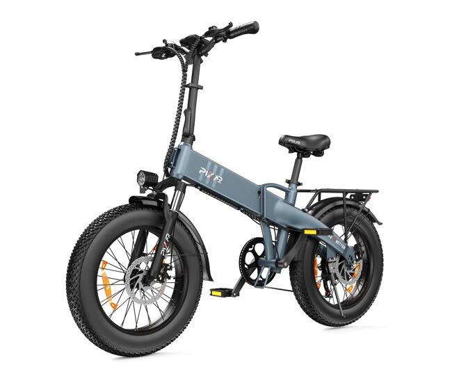 Bicicleta eléctrica pixar f2 250w 48v15ah freno disco - gris