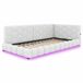 Camas individuales 101x214 Camas individuales 101x214 Blanco