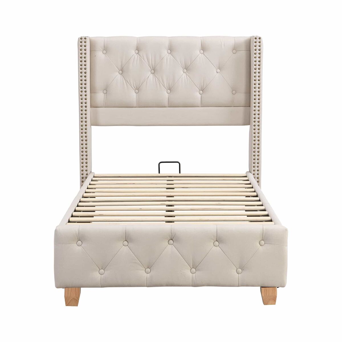 Camas individuales 100x205 Beige