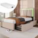 Camas individuales 207x99 Camas individuales 207x99 Beige