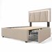 Camas individuales 207x99 Camas individuales 207x99 Beige