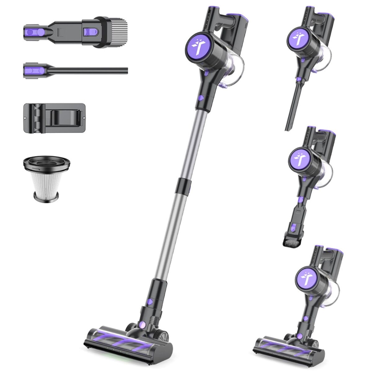 Teendow P11Pro aspiradora de mano 45KPA inalámbrica