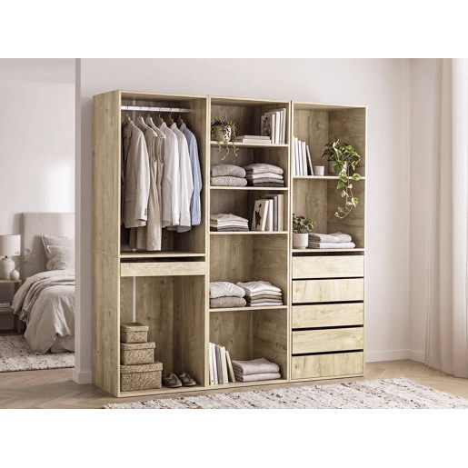Conjunto de toucador modular Opera - 3 unidades - Bege