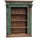 Estantería libreria de madera artesanal Estantería libreria de madera artesanal Verde