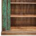Estantería libreria de madera artesanal Estantería libreria de madera artesanal Verde