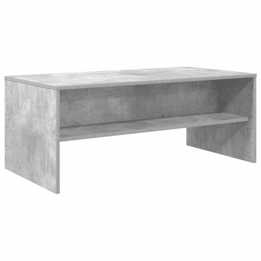 Mesa de Centro, Mesa baixa, Cinzento 100 x 50 x 40 cm Madeira processada