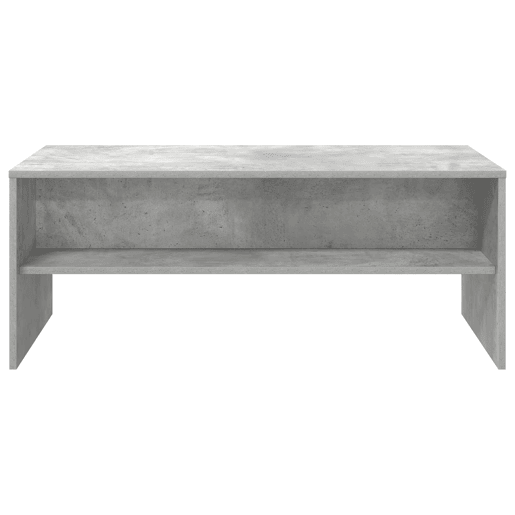Mesa de Centro, Mesa baixa, Cinzento 100 x 50 x 40 cm Madeira processada