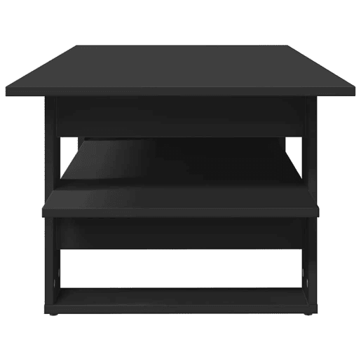 Mesa de Centro, Mesa baixa, 102x55x42 cm derivados de madeira preto