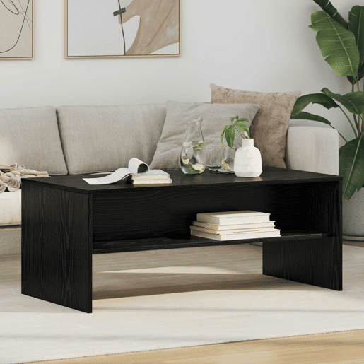 Mesa de Centro, Mesa baixa, Carvalho Preto 100 x 50 x 40 cm