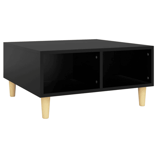 Mesa de Centro, Mesa baixa, 60x60x30 cm contraplacado preto