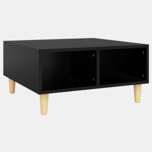 Mesa de Centro, Mesa baixa, 60x60x30 cm contraplacado preto