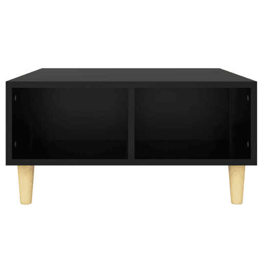 Mesa de Centro, Mesa baixa, 60x60x30 cm contraplacado preto