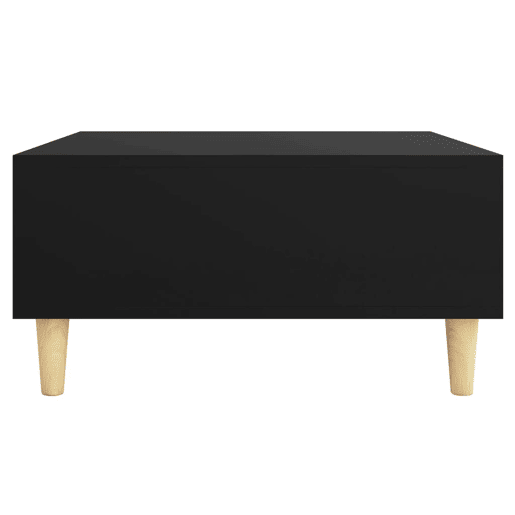 Mesa de Centro, Mesa baixa, 60x60x30 cm contraplacado preto