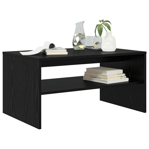 Mesa de Centro, Mesa baixa, Carvalho Preto 80 x 50 x 40 cm