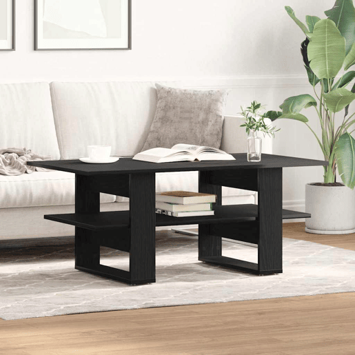 Mesa de Centro, Mesa baixa, Carvalho Preto 102 x 55 x 42 cm