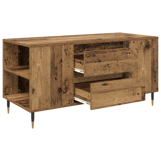 Mesa de Centro, Mesa baixa, com gaveta Madeira Antiga 102 x 44,5 x 50 cm