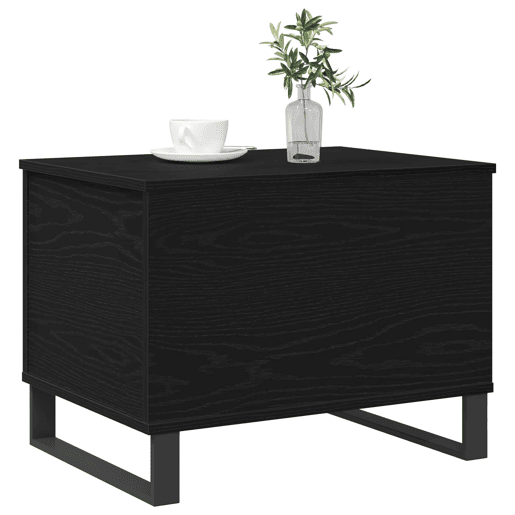 Mesa de Centro, Mesa baixa, Carvalho Preto 60 x 44,5 x 45 cm