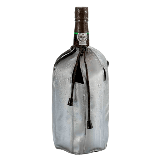 Refrigerador de garrafas de vinho cinza da coleção KINVARA