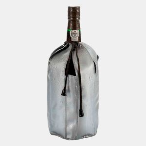 Refrigerador de garrafas de vinho cinza da coleção KINVARA