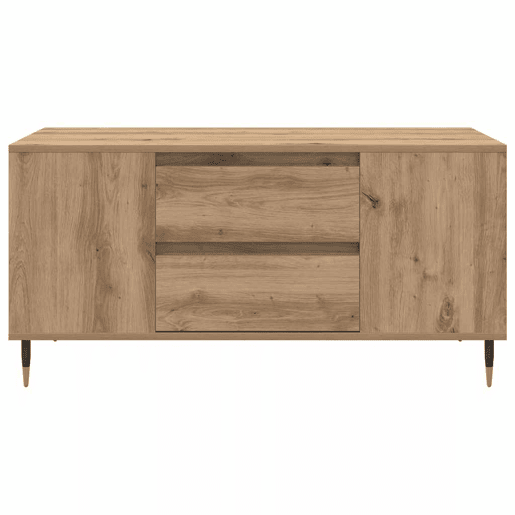 Mesa de Centro, Mesa baixa, com gaveta Carvalho Artesanal 102 x 44,5 x 50 cm