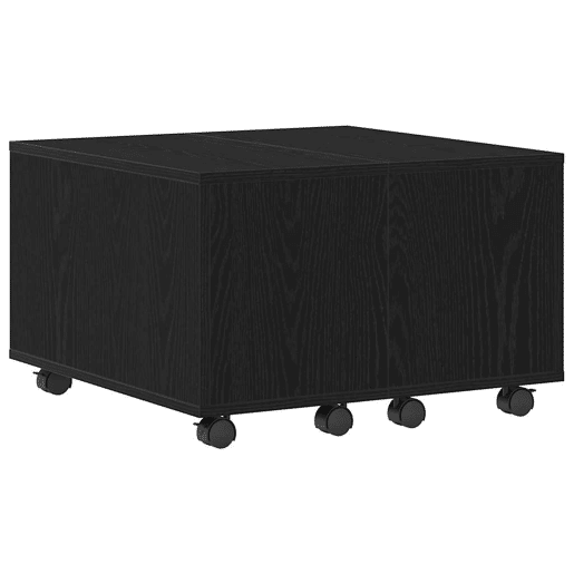 Mesa de Centro, Mesa baixa, Carvalho Preto 60 x 60 x 38 cm