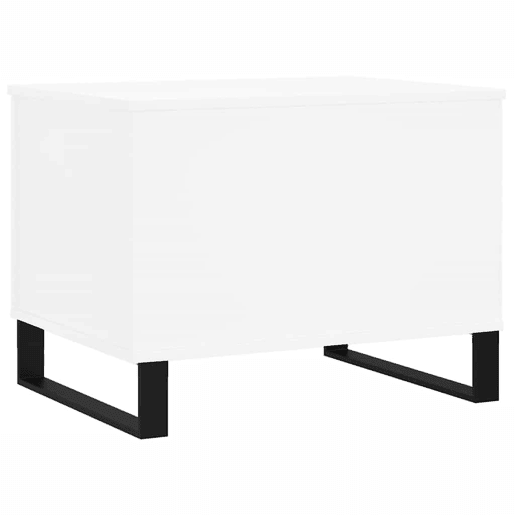 Mesa de Centro, Mesa baixa, 60x44,5x45 cm derivados de madeira branco