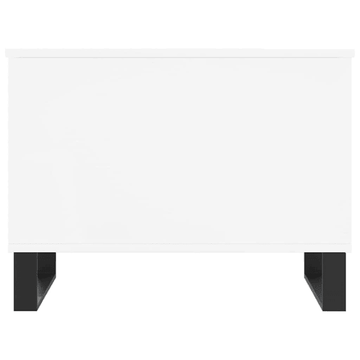Mesa de Centro, Mesa baixa, 60x44,5x45 cm derivados de madeira branco