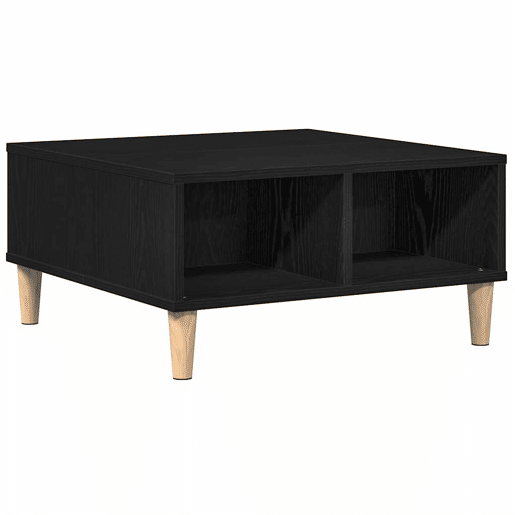 Mesa de Centro, Mesa baixa, Carvalho Preto 60 x 60 x 30 cm