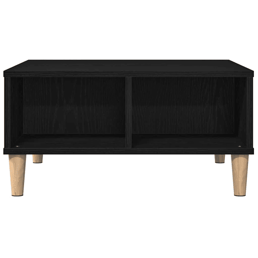 Mesa de Centro, Mesa baixa, Carvalho Preto 60 x 60 x 30 cm