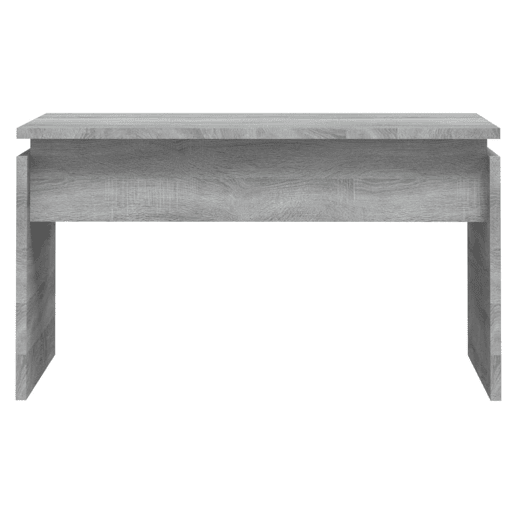 Mesa de Centro, Mesa baixa, 68x50x38 cm derivados de madeira cinza sonoma