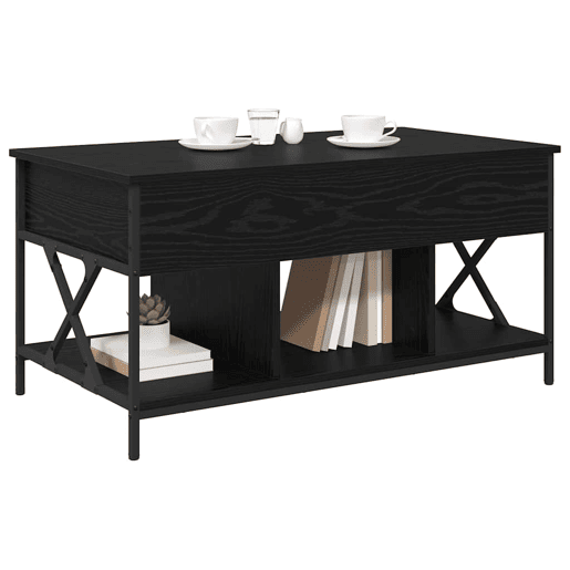 Mesa de Centro, Mesa baixa, Carvalho Preto 100 x 55 x 48.5 cm