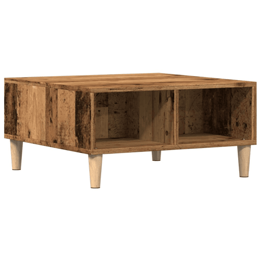 Mesa de Centro, Mesa baixa, 60x60x30 cm derivados de madeira madeira velha