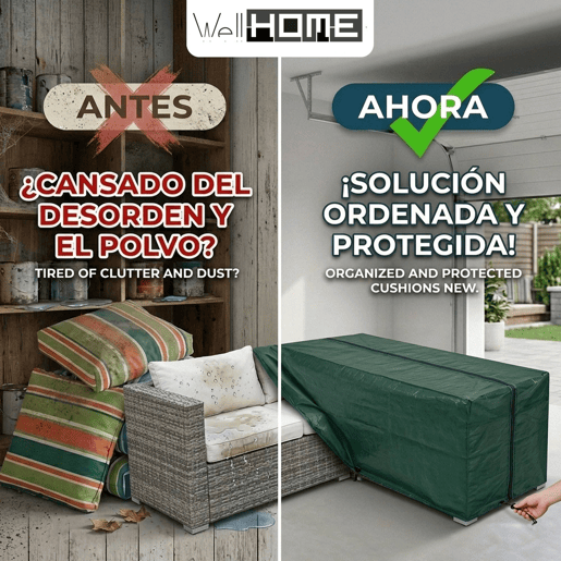 Capa para Conjunto de Sofás Well Home Capa para Conjunto de Sofás Well Home