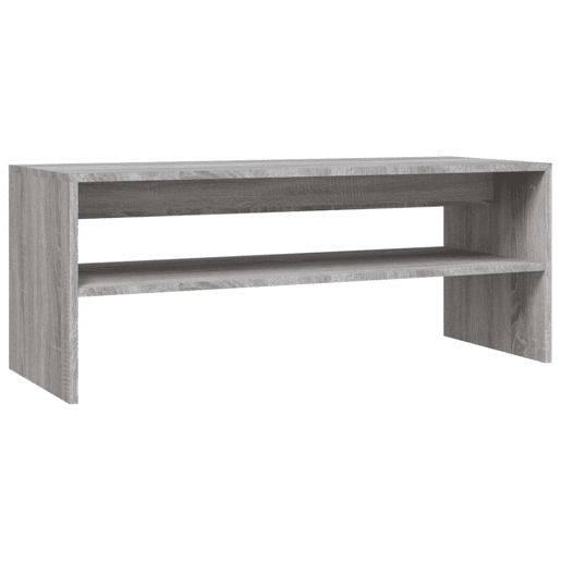 Mesa de Centro, Mesa baixa, 100x40x40 cm derivados madeira cinzento sonoma Mesa de Centro, Mesa baixa, 100x40x40 cm derivados madeira cinzento sonoma