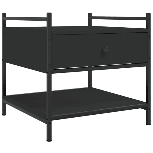Mesa de Centro, Mesa baixa, 50x50x50 derivados de madeira preto