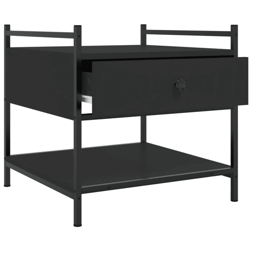 Mesa de Centro, Mesa baixa, 50x50x50 derivados de madeira preto