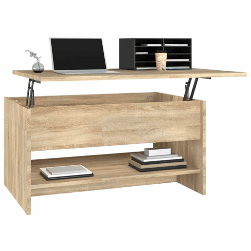 Mesa de Centro, Mesa baixa, 80x50x40 cm derivados madeira carvalho sonoma Mesa de Centro, Mesa baixa, 80x50x40 cm derivados madeira carvalho sonoma