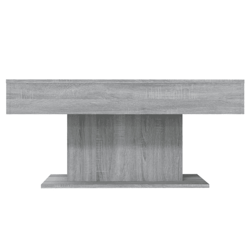 Mesa de Centro, Mesa baixa, 96x50x45 cm derivados de madeira cinzento sonoma