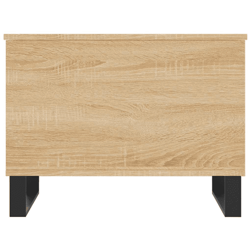 Mesa de Centro, Mesa baixa, 60x44,5x45 cm derivados madeira carvalho sonoma