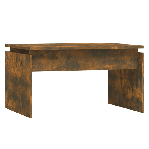 Mesa de Centro, Mesa baixa, 68x50x38 cm derivados de madeira carvalho fumado