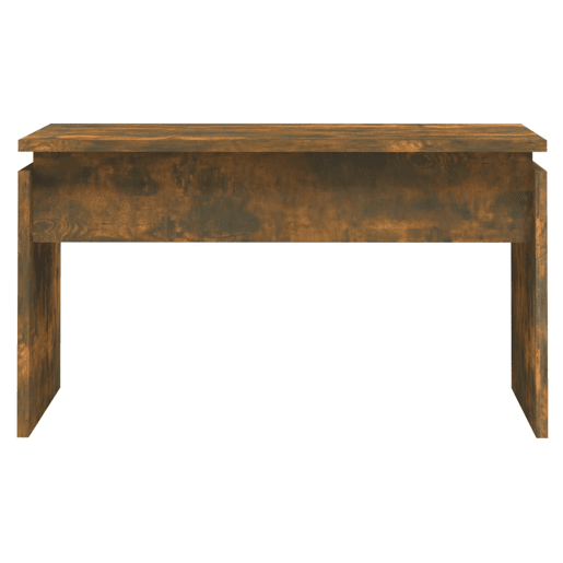 Mesa de Centro, Mesa baixa, 68x50x38 cm derivados de madeira carvalho fumado