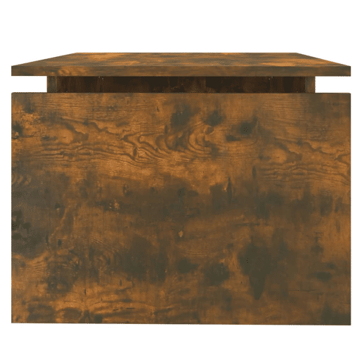 Mesa de Centro, Mesa baixa, 68x50x38 cm derivados de madeira carvalho fumado