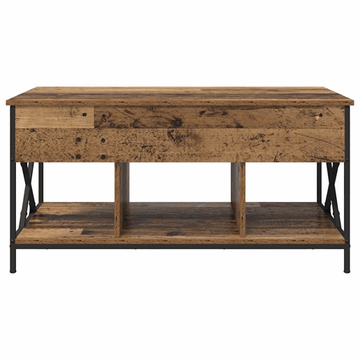 Mesa de Centro, Mesa baixa, Madeira Antiga 100 x 55 x 48.5 cm