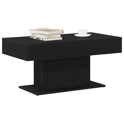 Mesa de Centro, Mesa baixa, Carvalho Preto 96 x 50 x 45 cm