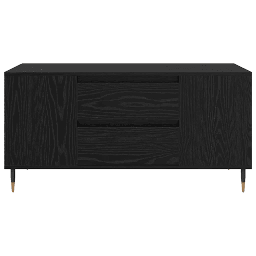 Mesa de Centro, Mesa baixa, com gaveta Carvalho Preto 102 x 44,5 x 50 cm