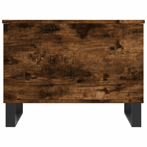 Mesa de Centro, Mesa baixa, 60x44,5x45 cm derivados madeira carvalho fumado